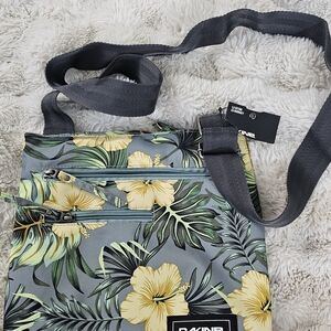 Dakine Floral Bag with Yellow and Green Details